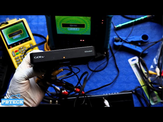 💎 How To Connect 𝐆𝐨𝐭𝐯 𝐃𝐞𝐜𝐨𝐝𝐞𝐫 To 2 TV's With AV Cable | Pbteck