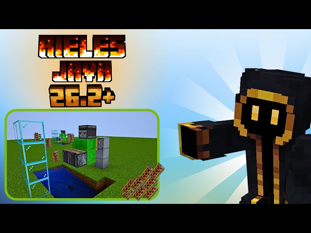 Granja de Rieles Minecraft Java 26.2+