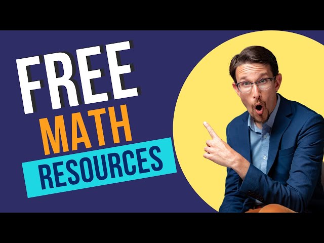 My 5 Favorite Free Math Resources!