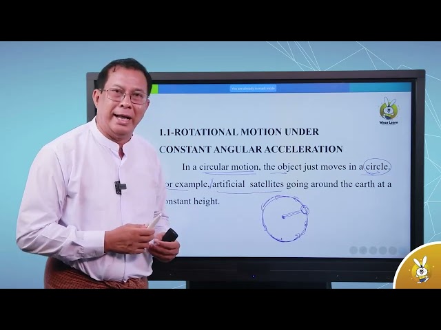 Grade 12  Physics Chapter 1  Rotational Motion Part  1