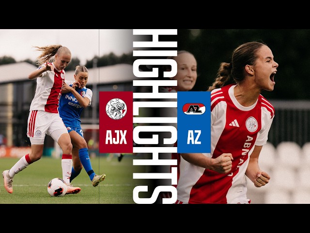 Solid win at home ✔️ | Highlights Ajax Women - AZ | Women's Eredivisie