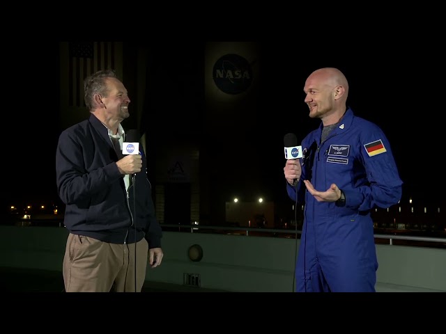 NASA's SpaceX Crew-12: Interview With ESA Astronaut Alex Gerst