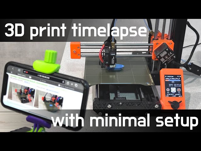 Easy-timelapse - Make 3D print timelapse videos with your computer and phone