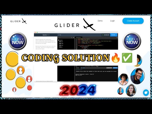 HireGlider Hiring and Coding Solution 2024|FresherJob|Coding Solution#coding#solution#offcampusdrive