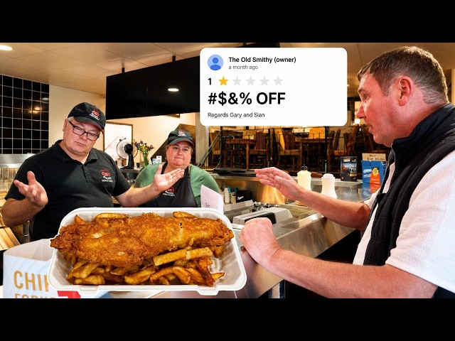 I Revisit The UK's RUDEST Chippy!