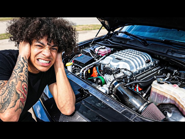 I INSTALLED THE MOST ILLEGAL HELLCAT REDEYE INTAKE...