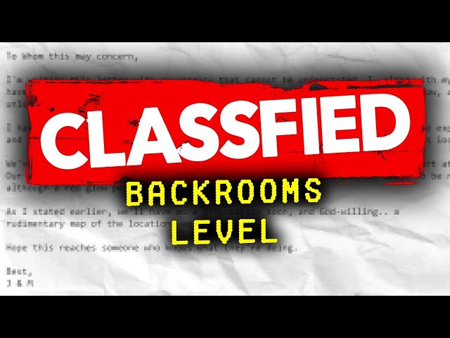 The most CRYPTIC Backrooms Level