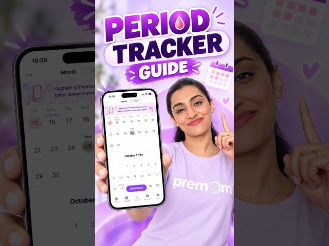 Premom Period Tracker Tutorial | Cycle Tracker | Premom India