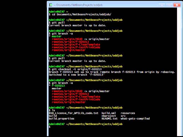 git tracking branches
