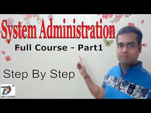 System Administration Complete Course From Beginner to Advance | Windows System Admin Course 2021