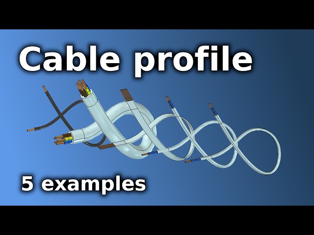 FreeCAD Cables Workbench - Cable profile