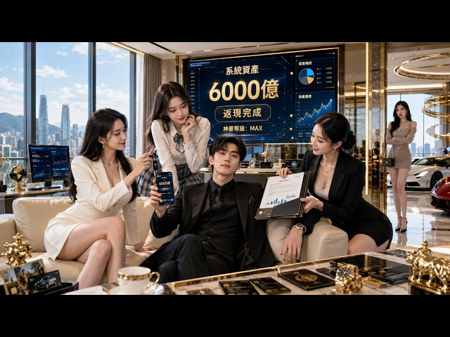 窮小子失業當天撞見未婚妻與姦夫纏綿，還被情敵嘲笑一文不值，怎料他突然覺醒心動返利系統，給美女總裁投資200塊竟返現2個億，當場打臉狗男女，抱著美女總裁一夜七次！