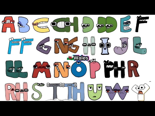 Alphabet Lore song different languages
