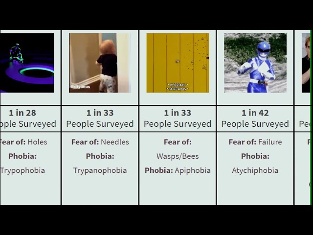 Fears and Phobias: A Probability Comparison | Part 1