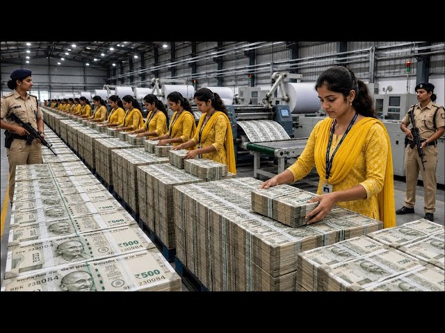 Inside the ₹500 Crore Daily Money Factory | How Currency is Made 