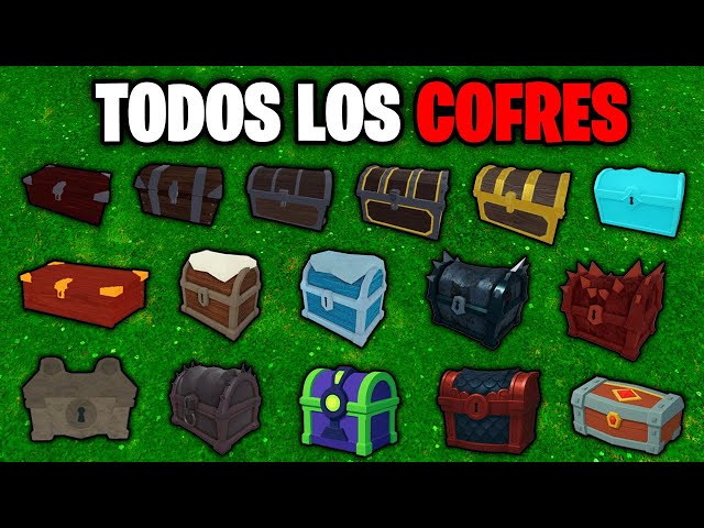 TODOS los COFRES EXPLICADOS de 99 Noches en el Bosque - Roblox