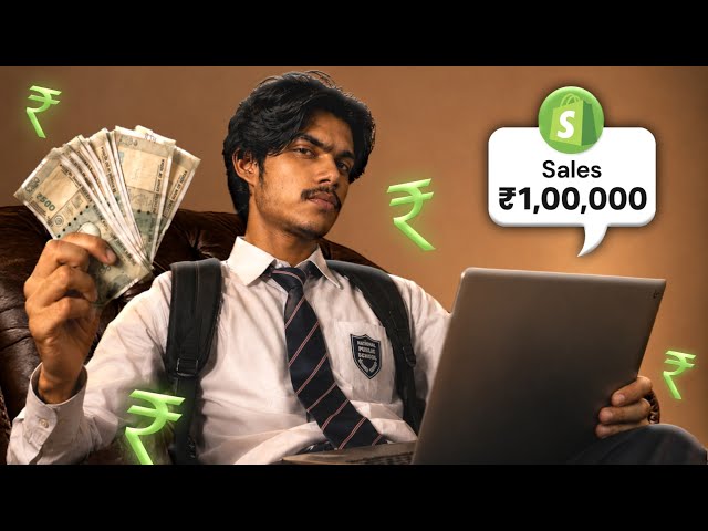 I Built the Laziest Online Business as a Student Using AI