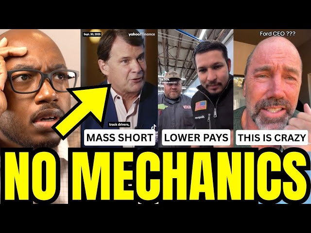 Ford CEO Says There is a Mechanic Shortage After Trump Policies