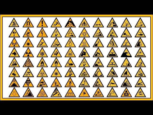 Warning Signs with Voice ; Photos & Videos