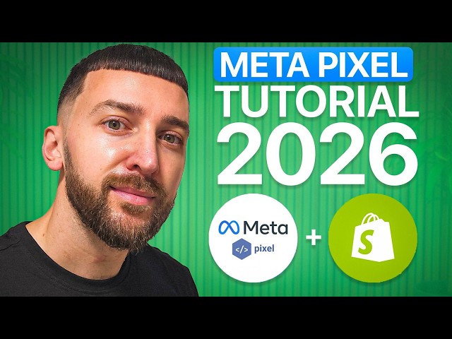 How to Connect the Facebook Pixel to Shopify (2026) - Step by step tutorial