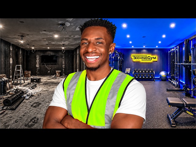I BUILT MY DREAM GYM!