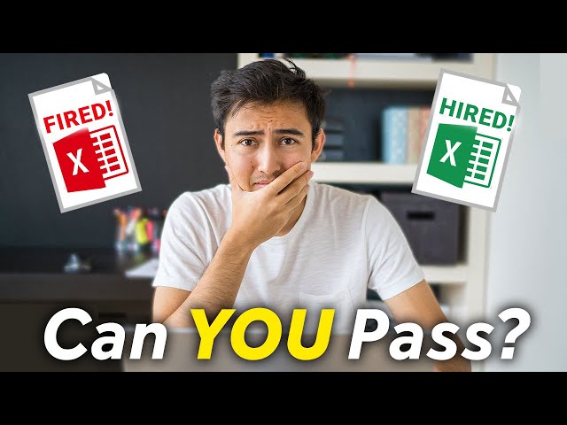 5 MUST-KNOW Excel Interview Questions