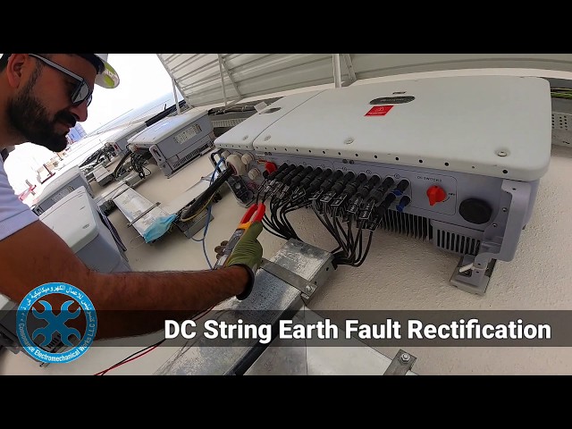 Solar Inverter DC string rectification STEP by STEP