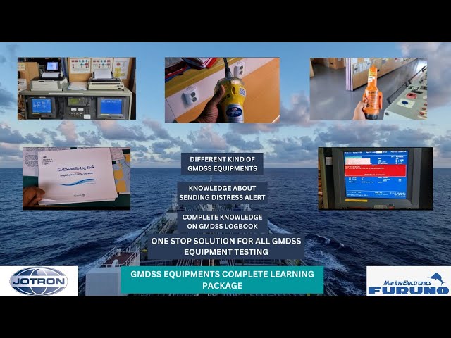 GMDSS Equipment Complete Learning Package | Testing | Training | Logbook | #Thetraveloholicsailor