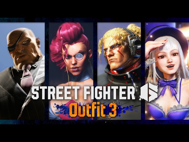 『ストリートファイター6』サガット、C.ヴァイパー、アレックス、イングリッド Outfit 3ショーケーストレーラー