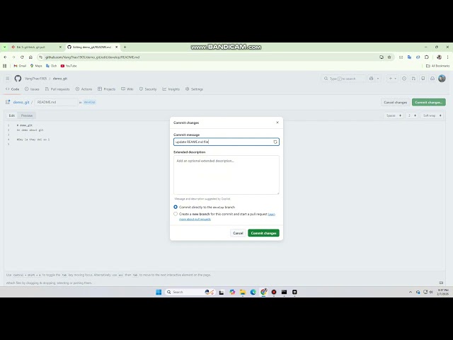 Bài 5: git fetch, git pull