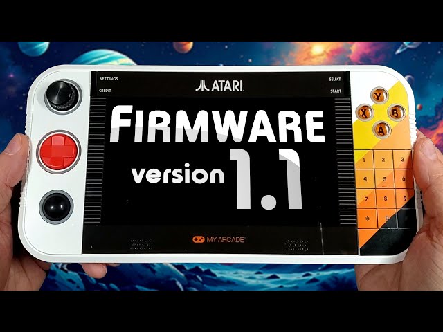 NEW Atari Gamestation Go Firmware 1.1 | What's NEW and WHEN Can You GET IT?