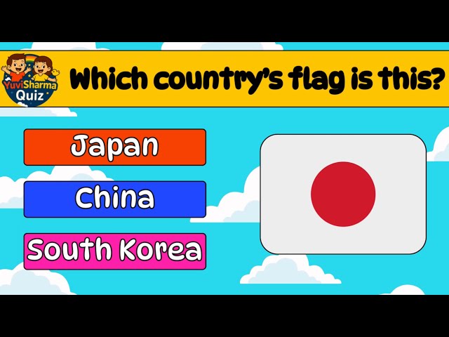 Which Country’s Flag Is This? 🌍 | World Flags Quiz for Kids | Fun GK Quiz @YuviSharmaQuiz_tv25 