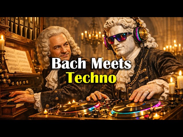 Johann Sebastian Bach Reimagined as Minimal & Melodic Techno