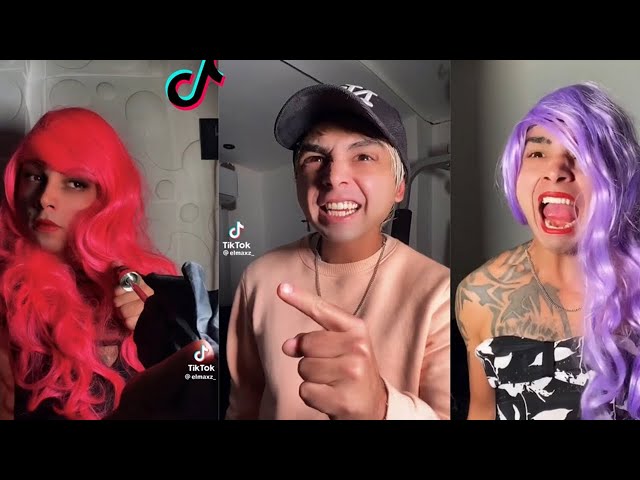 GUERRA CON LAS QUESOS 😂 LOS MEJORES TIKTOKS DE ELMAXZ | NUEVAS RECOPILACIONES   PARA  REIR