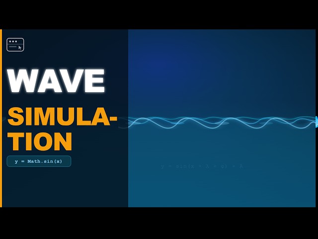 Visualize Math on Canvas — Build a Sine Wave Simulation in JS | @ScratchStart00