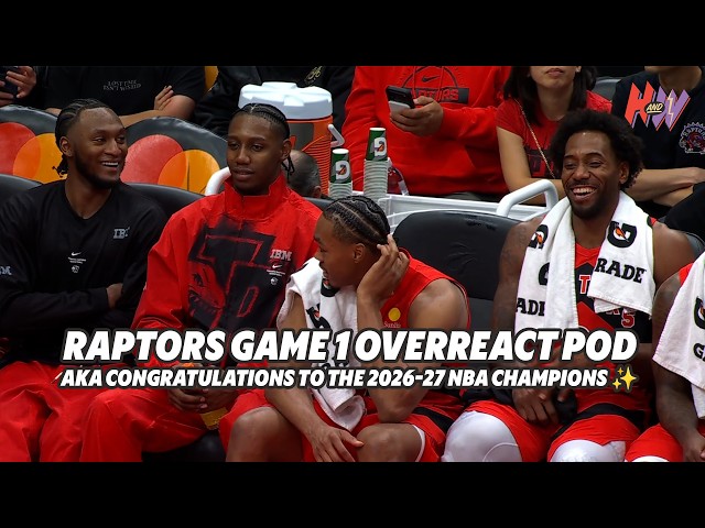 Let's overreact about the Toronto Raptors after Game 1
