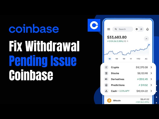 How to Fix Coinbase Withdrawal Pending Issue !