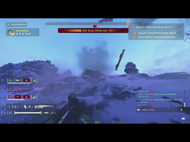 HELLDIVERS™ 2 Killing even while diving.