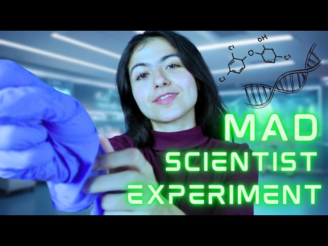 ASMR || Mad Scientist Experiments on YOU in Secret Facility 🧪👩‍🔬