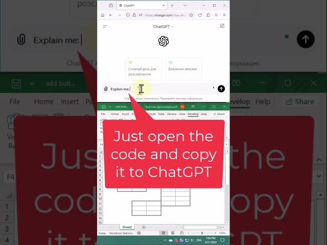 Master Excel VBA Coding Faster: How to Use ChatGPT for Instant Explanations! 🚀