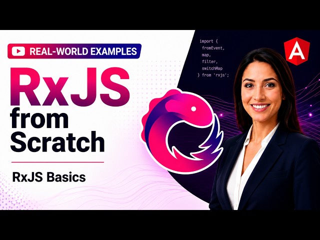 RxJS Basics Explained | Observable, Observer, Subscription & Subject | Angular RxJS Tutorial