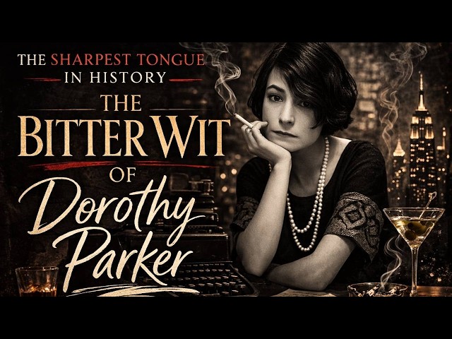 The Tragic Life of Dorothy Parker: Whiskey, Wit, and Wounds