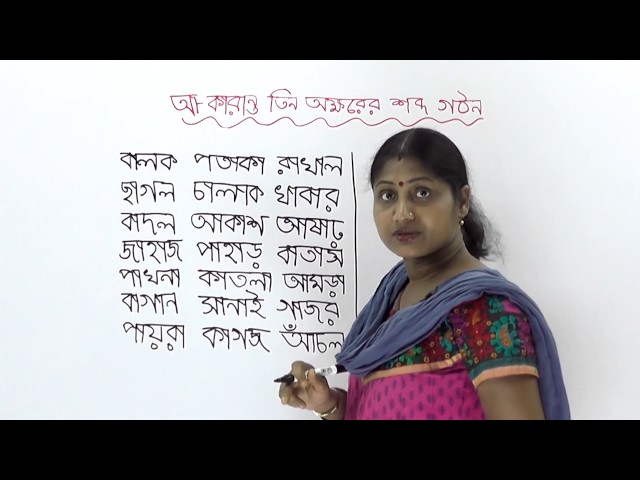 Learn Bengali Words | Bengali Words Start with Aah | Bengali Language Learning Tutorial