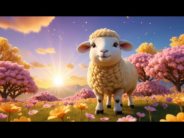 Baa Baa Golden Sheep Rhyme Song | Popular Nursery Rhyme for Kids | Educational Kids Songs