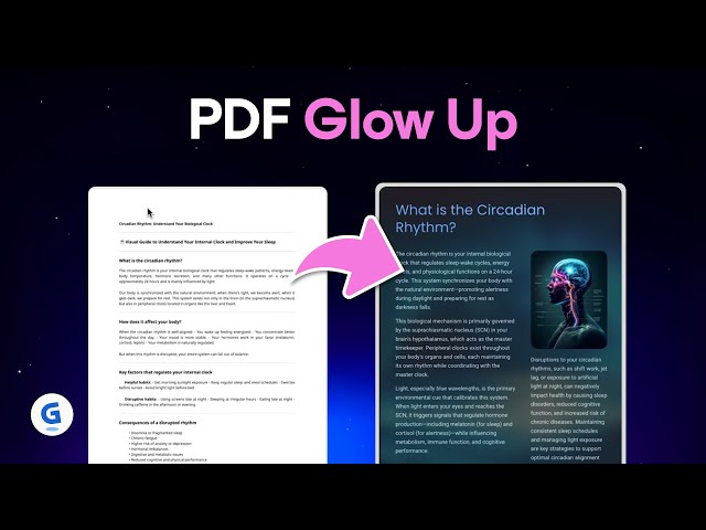 How to make PDFs look BEAUTIFUL with AI