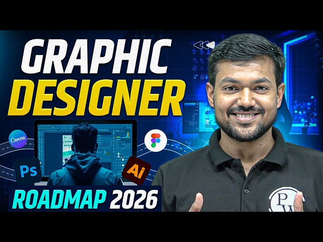 How to Become Graphic Designer Complete Roadmap 2026 | Graphic Designing Free Course