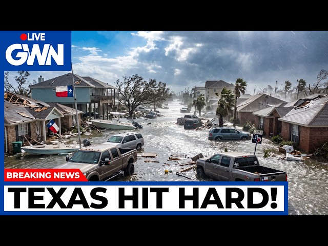 TEXAS HIT by POWERFUL Storms – 10 Inches of Rain Near Corpus Christi