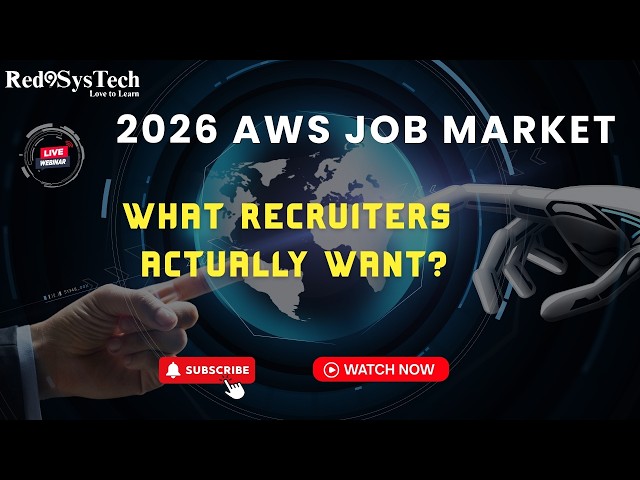 2026 AWS Job Market What Recruiters Actually Want? | Red9SysTech