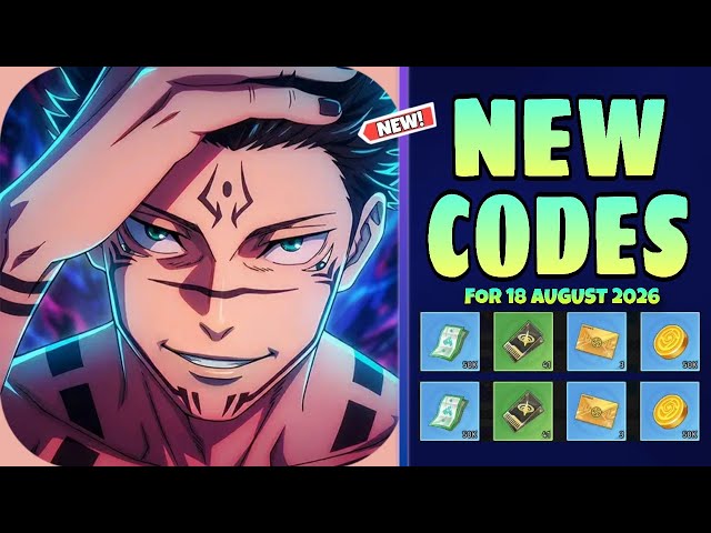 *New* Jujutsu Malevolent Shrine Codes 18 August 2026 || Jujutsu Malevolent Shrine Gift Codes