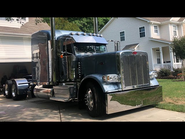 Bought a new Peterbilt 389 truck for $190,000. Full review.